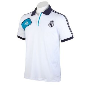 Authentic BNWT Adidas Real Madrid Polo. Size Large.